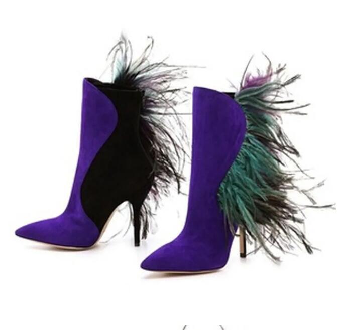 Ethnic Fashion Runway - Piste mode plume gland mi bottes