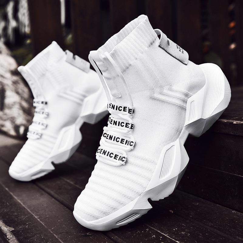 Ethnic Wear In Fashion Factory - Grande taille haut massif Sport chaussette