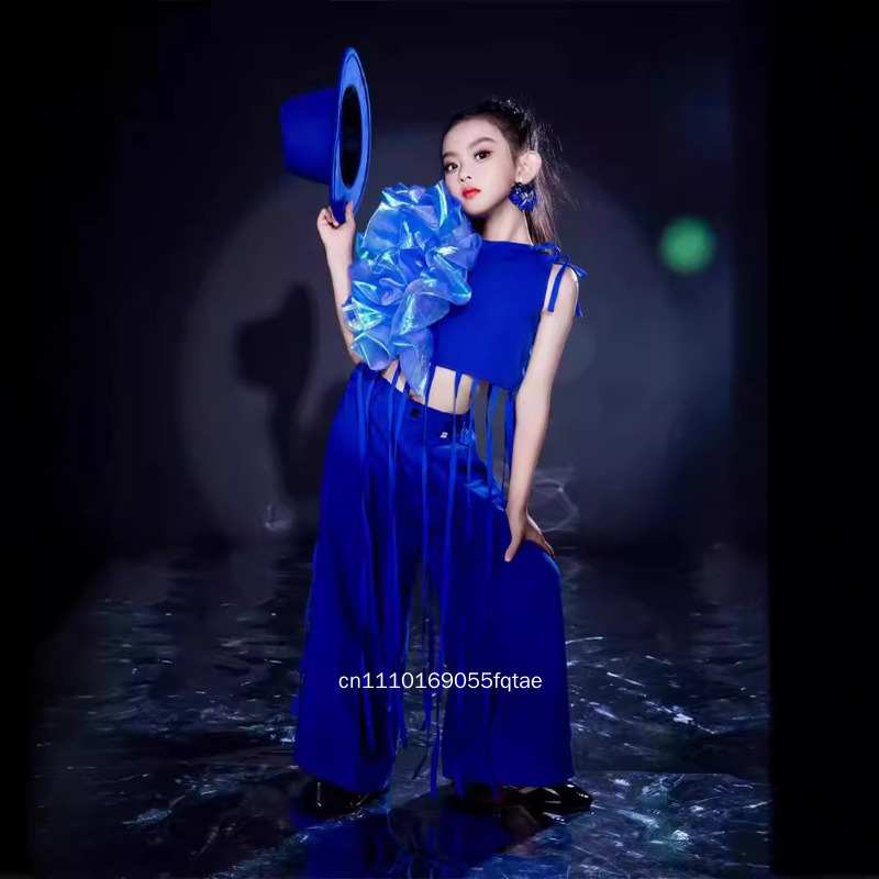 Nouvel ensemble pantalon bleu  - Ethnic Fashion Runway avis et prix